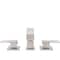 Novatto JAX Widespread 2-Handle Lavatory Faucet in Brushed Nickel with Drain NBF-127BN-PUD - alternate 5